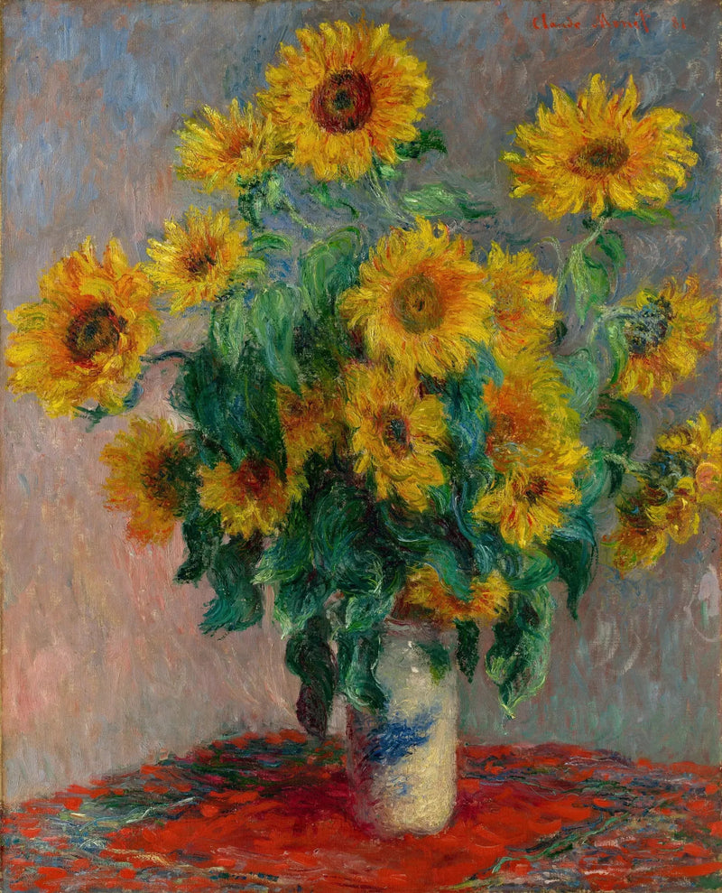Bukiet słoneczników - Claude Monet