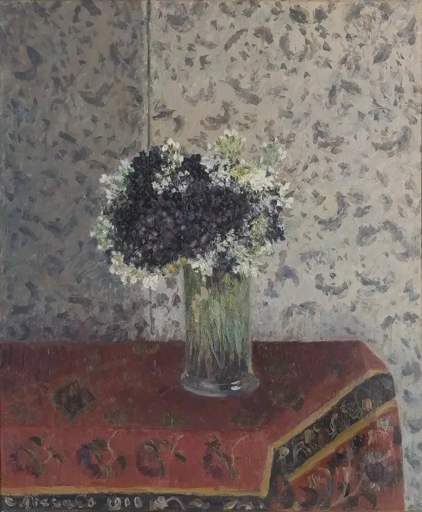 Bukiet fiołków - Camille Pissarro