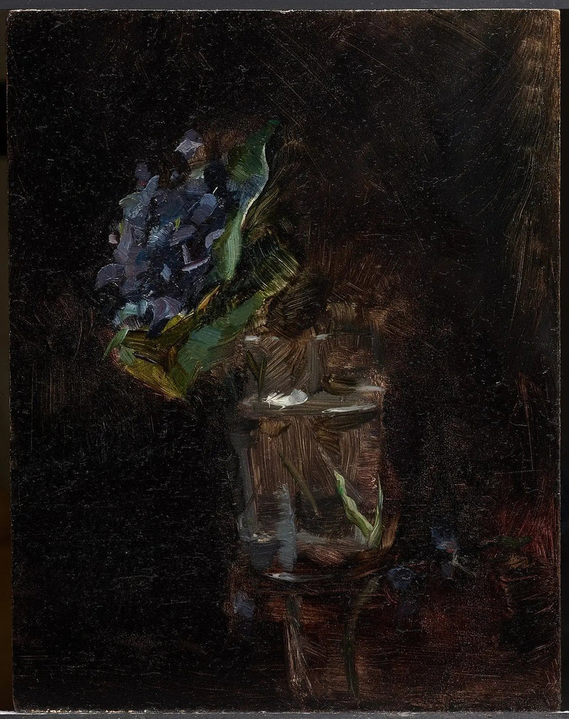 Bukiet fiołków w wazonie - Henri de Toulouse-Lautrec
