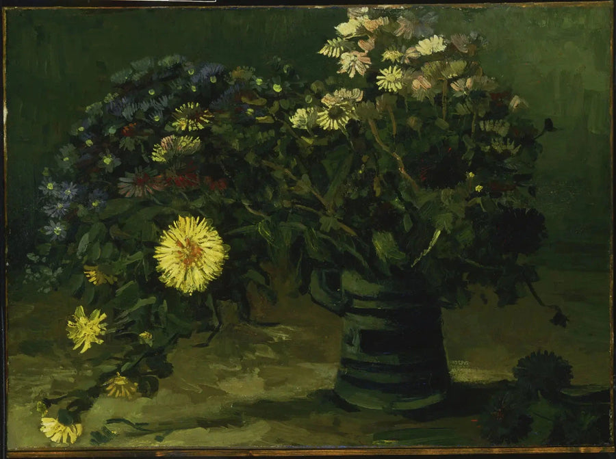 Martwa natura z bukietem stokrotek - Vincent van Gogh