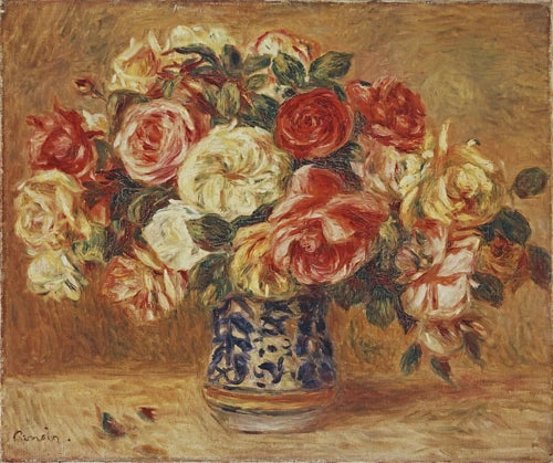 Bukiet róż - Pierre-Auguste Renoir
