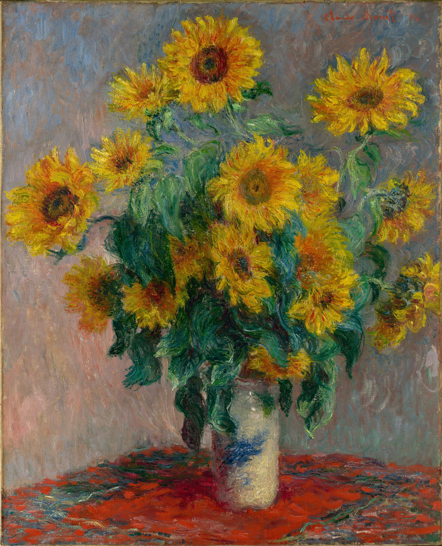 Bukiet słoneczników W628 - Claude Monet