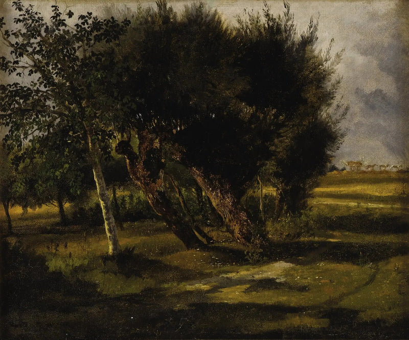 Bukiety drzew na łące - Rosa Bonheur