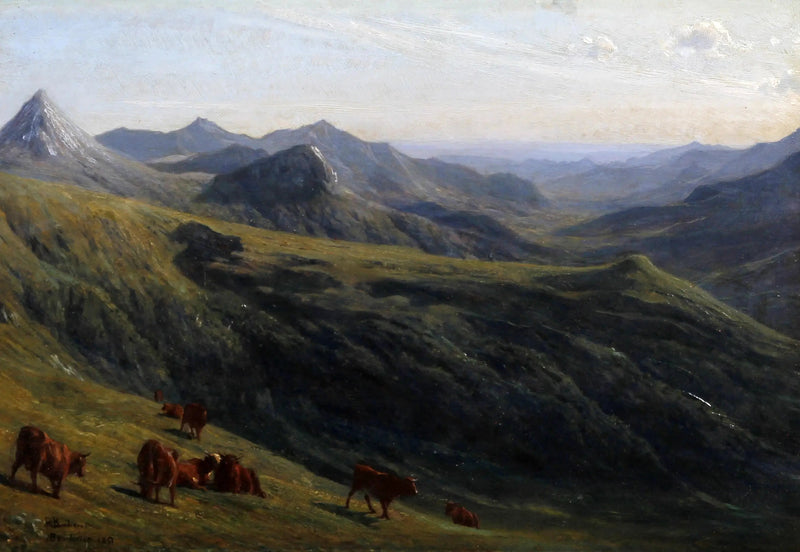 Bydła na wzgórzu - Rosa Bonheur