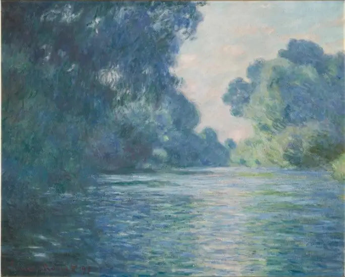 Ramię Sekwany w pobliżu Giverny - Claude Monet