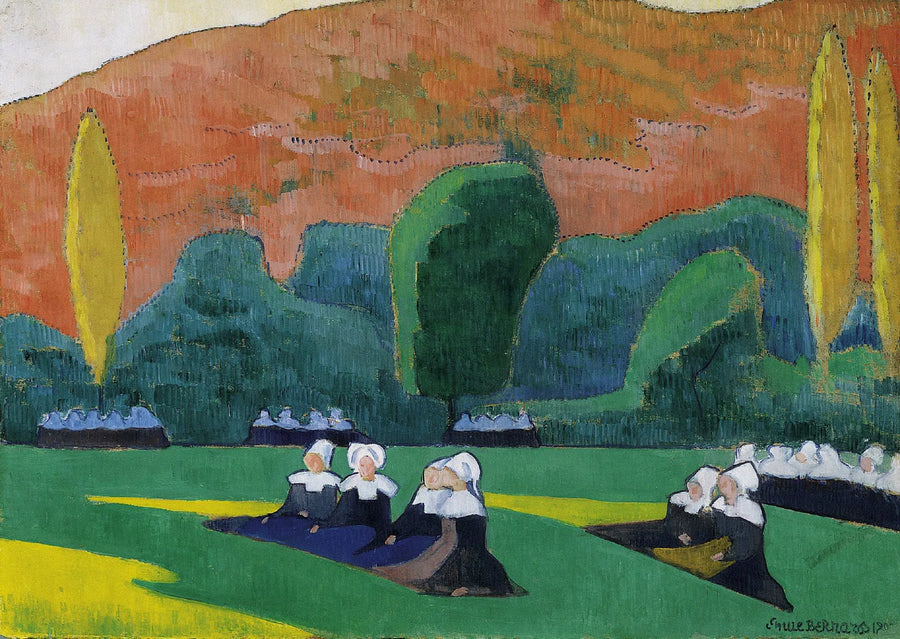 Bretonki na pardonie - Émile Bernard