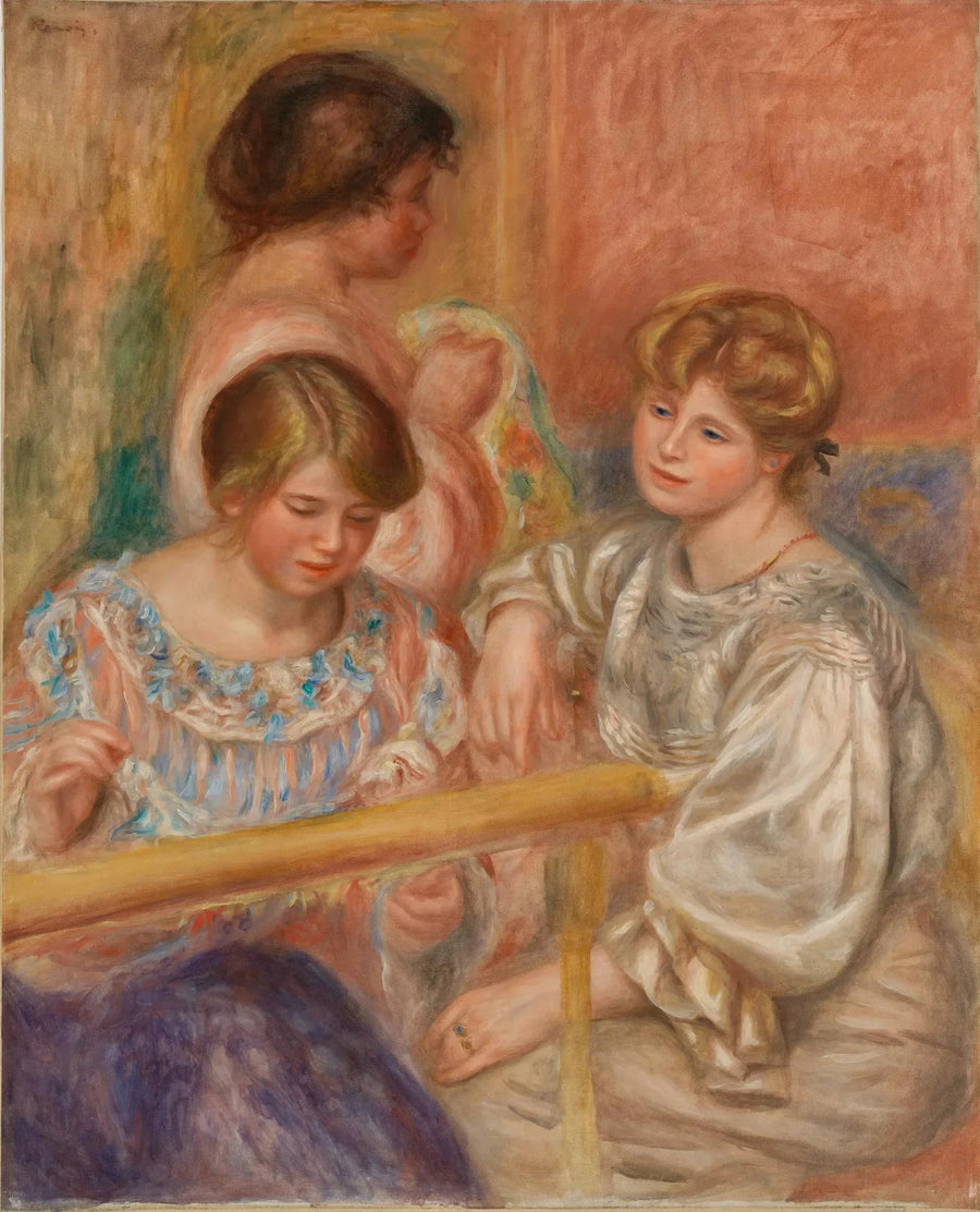 Haftujące - Pierre-Auguste Renoir