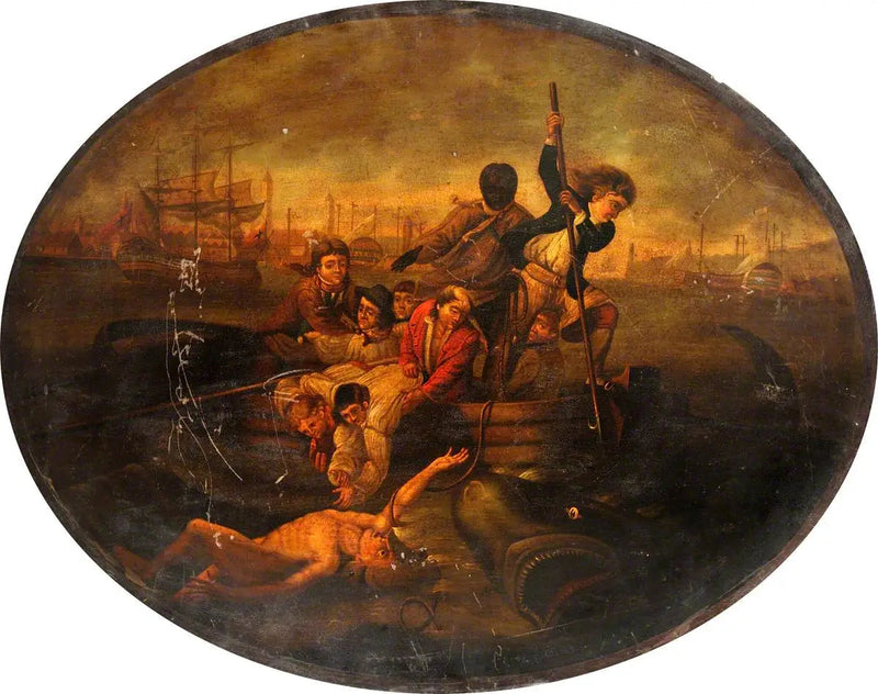 Brook Watson zaatakowany przez rekina w porcie Hawany, 1749 - John Singleton Copley
