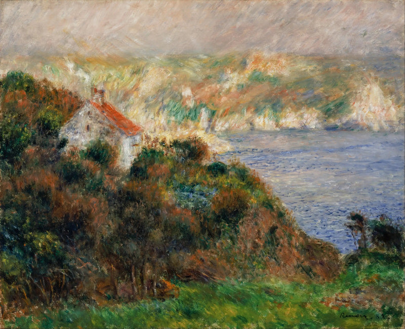 Mgła w Guernesey - Pierre-Auguste Renoir