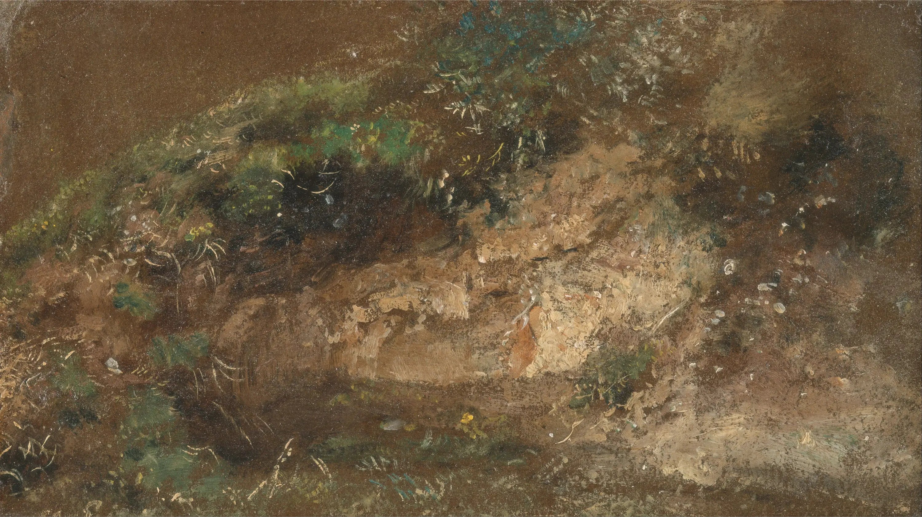 Broussailles - John Constable image 1 reproduction artisanale de tableau