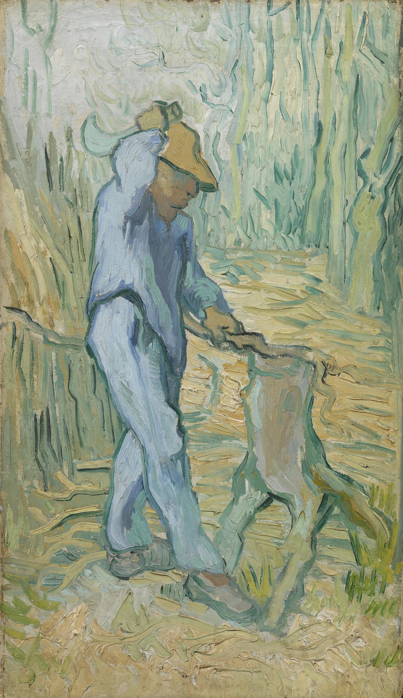 Drwal (według Milleta) - Vincent van Gogh