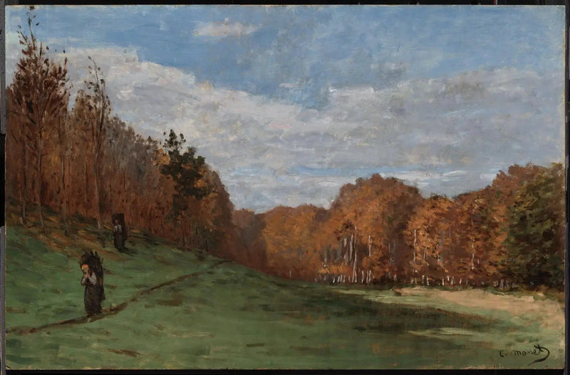 Drwale na skraju lasu W18 - Claude Monet