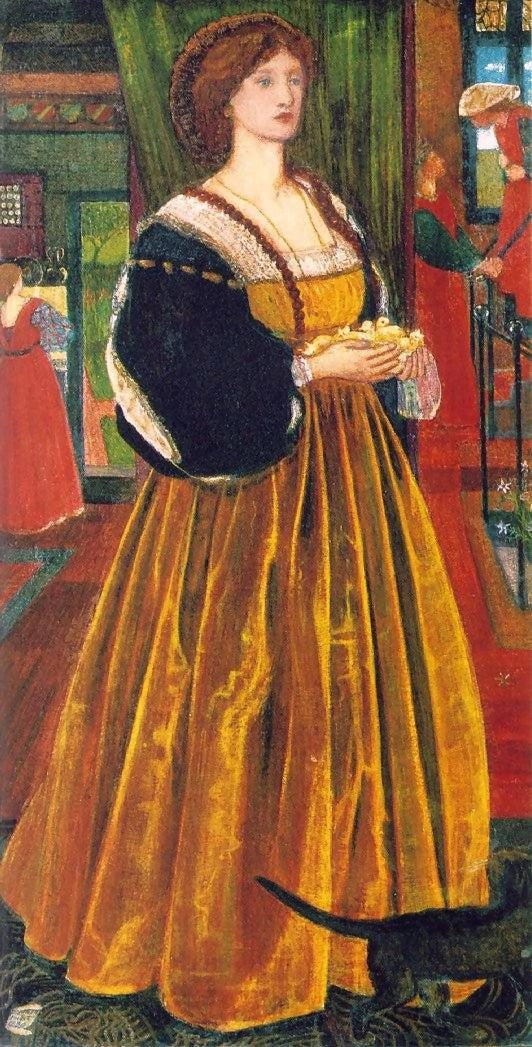Clara von Bork - Edward Burne-Jones