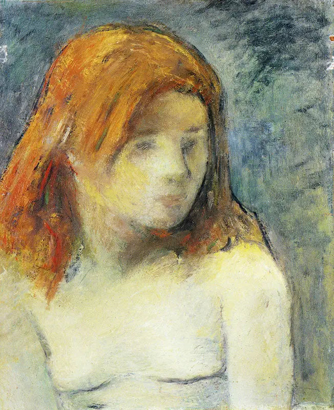 Popiersie nagiej nastolatki - Paul Gauguin