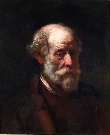 Popiersie starego mężczyzny - Rembrandt
