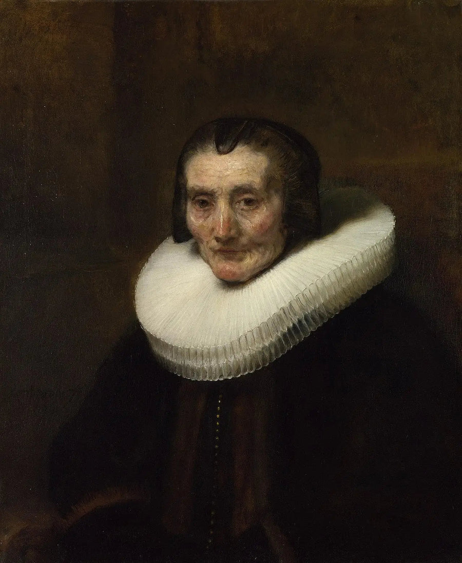Popiersie Margarethy de Geer - Rembrandt