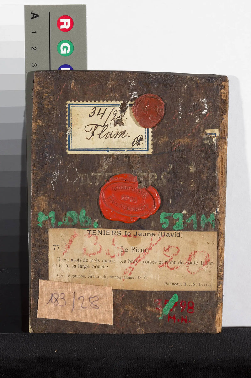 Głowa chłopca z uśmiechem - David Teniers Młodszy