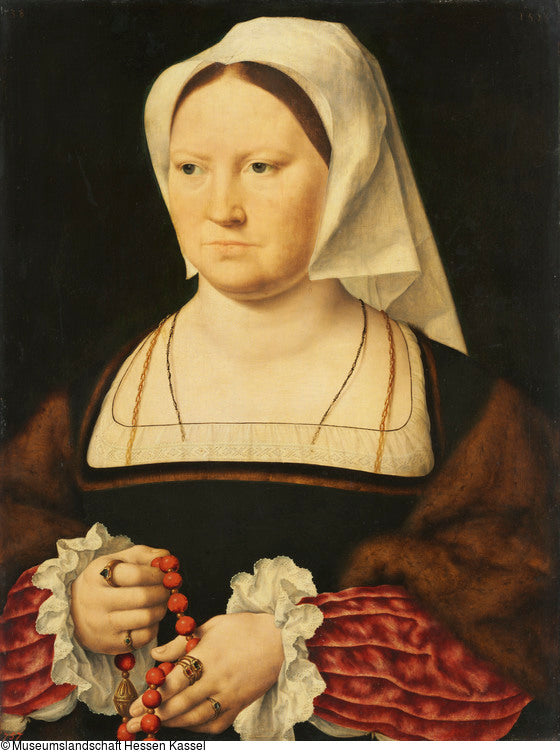 Piersi kobiety - Joos van Cleve