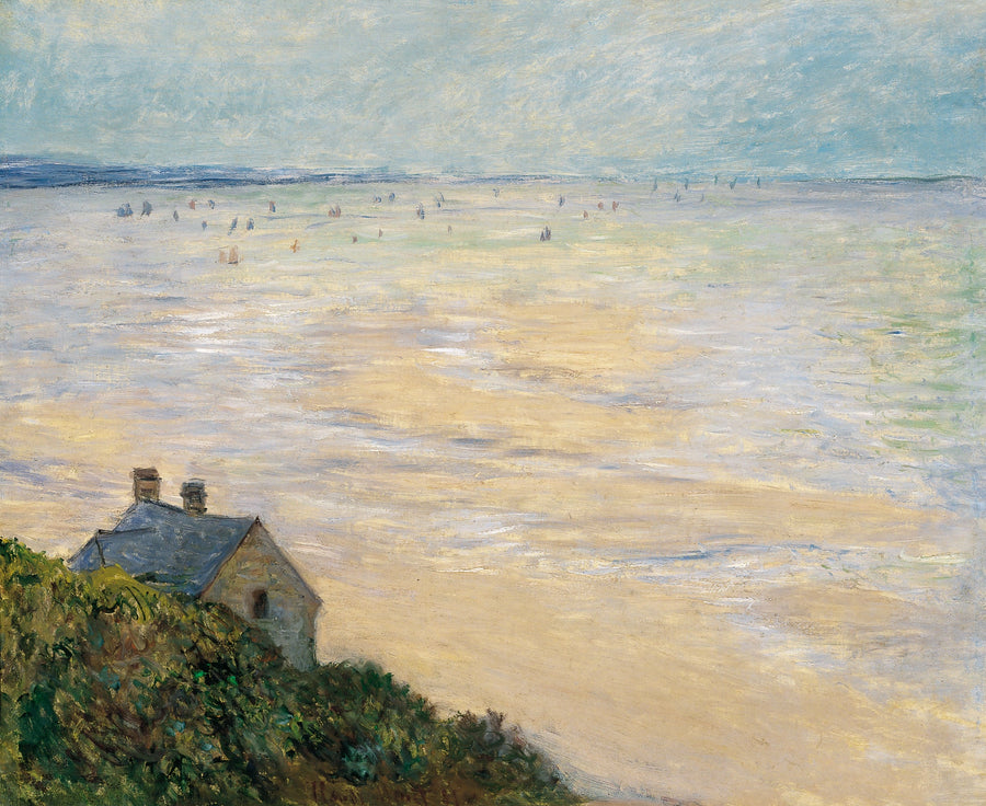 La Cabane à Trouville, odpływ W686 - Claude Monet