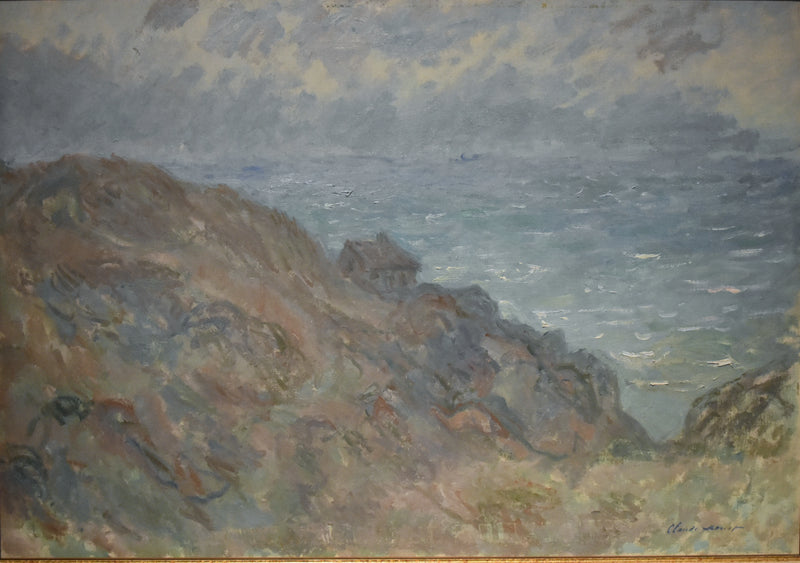 Domek na klifach w pobliżu Varengeville - Claude Monet