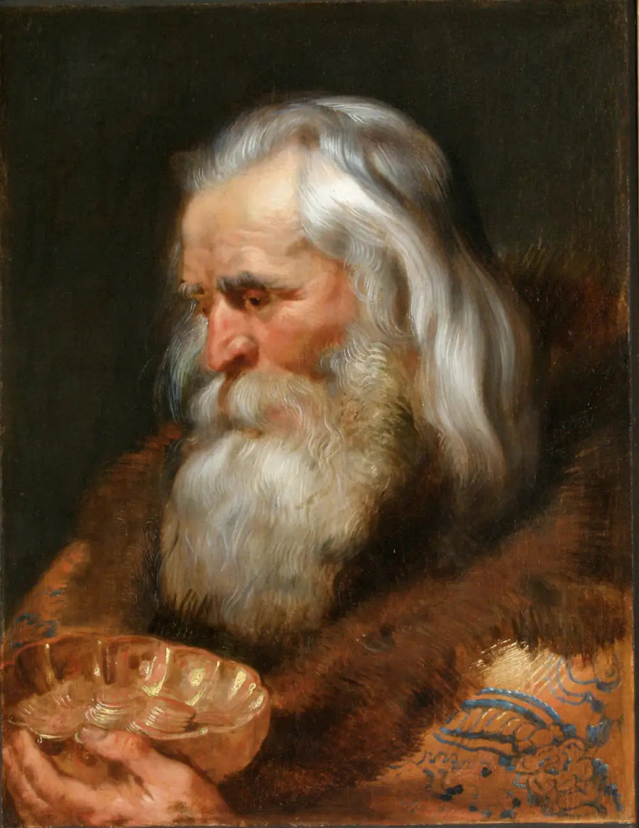 Głowa burmistrza Trzech Króli - Peter Paul Rubens