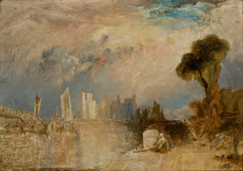 Zamek Caernarfon - J. M. W. Turner