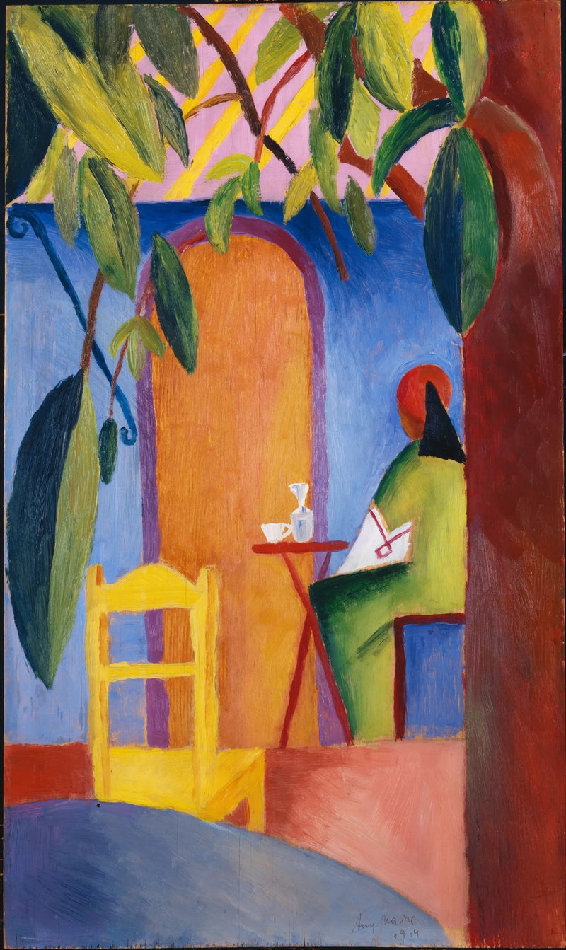 Kawa turecka - August Macke