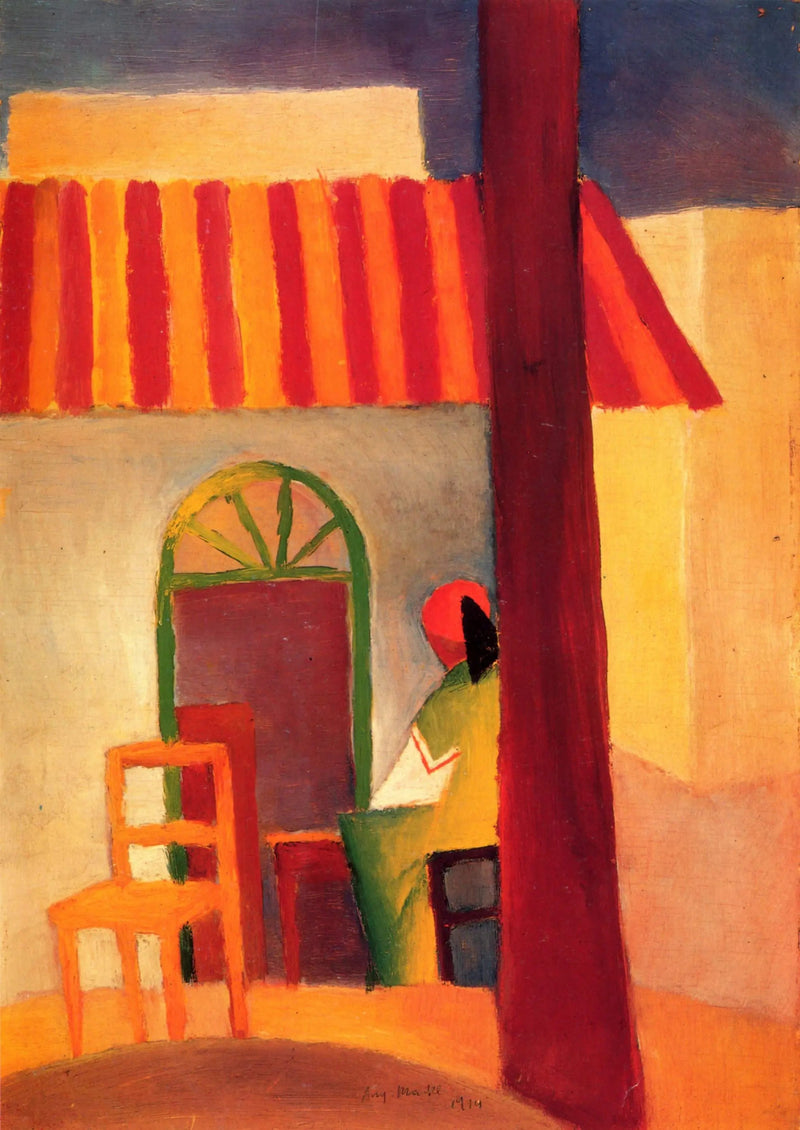 Kawa turecka - August Macke