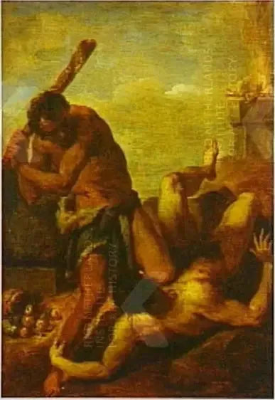 Kain i Abel - David Teniers Młodszy