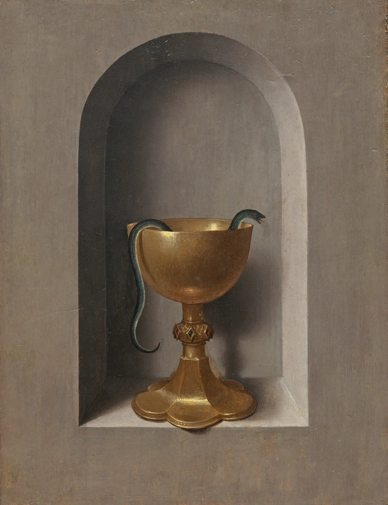  Kielich świętego Jana Ewangelisty [revers] - Hans Memling
