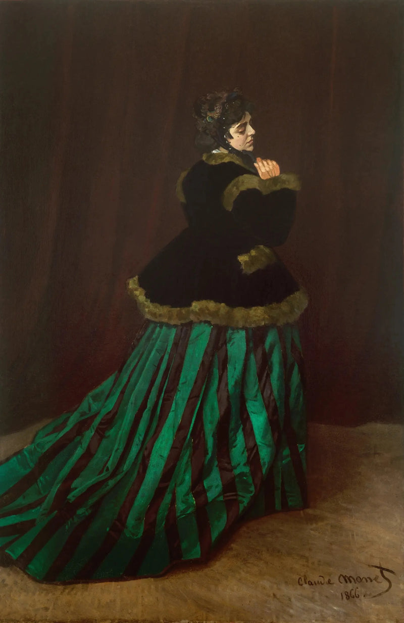 Camille lub Kobieta w zielonej sukience W65 - Claude Monet