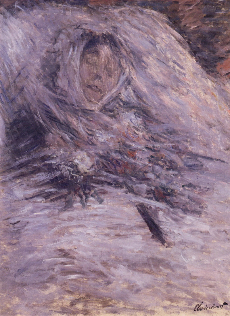 Camille na łożu śmierci - Claude Monet