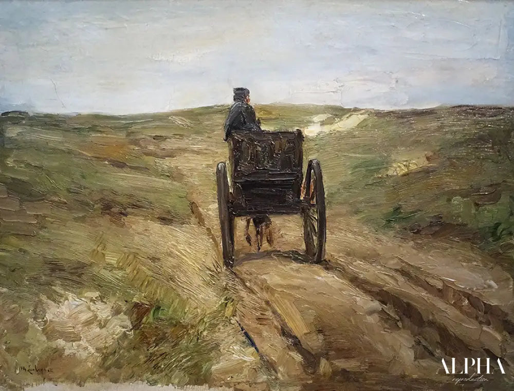 Camion dans les dunes - Max Liebermann - Reproductions de tableaux et peintures haut de gamme