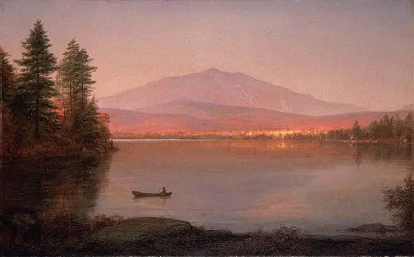 Kamp Le Mont Katahdin z Millinocket - Frederic Edwin Church