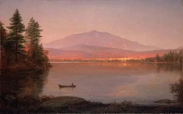 Kamp Le Mont Katahdin z Millinocket - Frederic Edwin Church