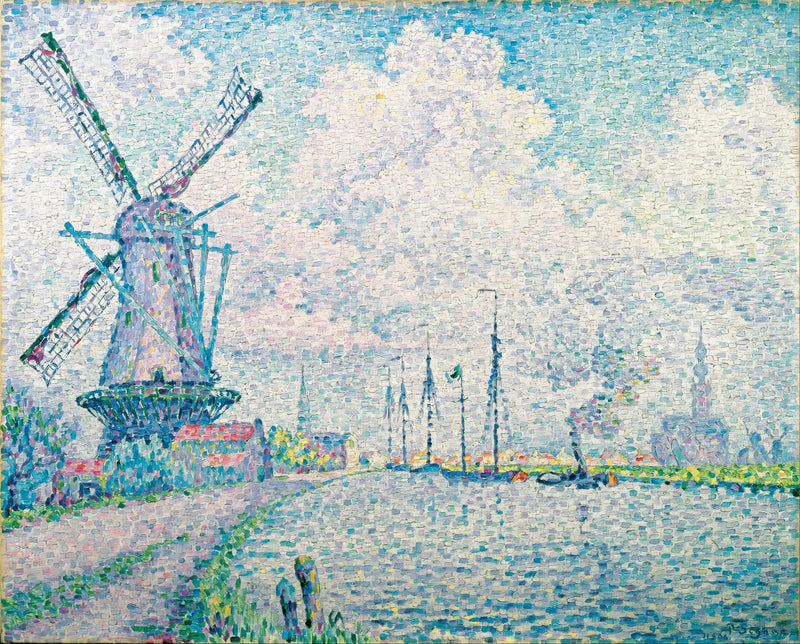 Kanał Overschie - Paul Signac