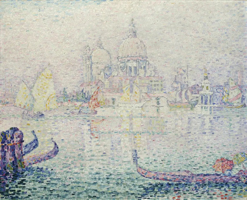 Kanał Giudecca, Poranek (Santa Maria della Salute) - Paul Signac