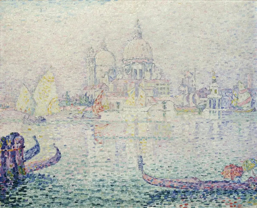 Kanał Giudecca, Poranek (Santa Maria della Salute) - Paul Signac