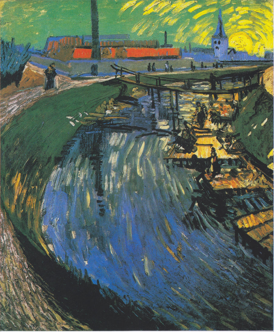 Kanał z kobietami myjącymi się - Vincent van Gogh