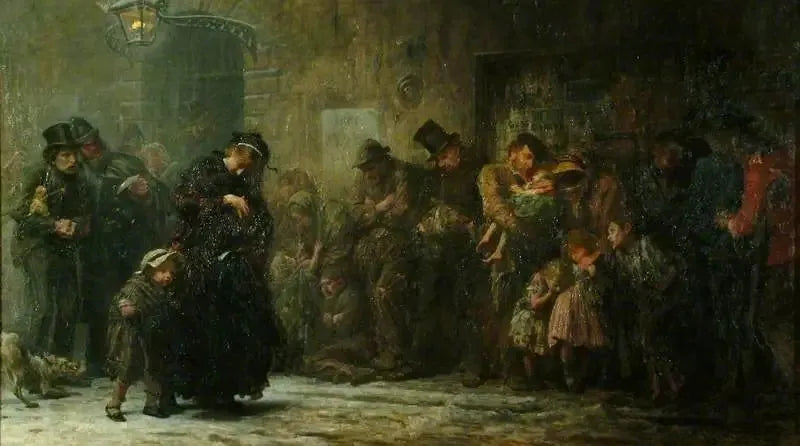 Kandydaci do przyjęcia na oddział opieki okazjonalnej - Luke Fildes