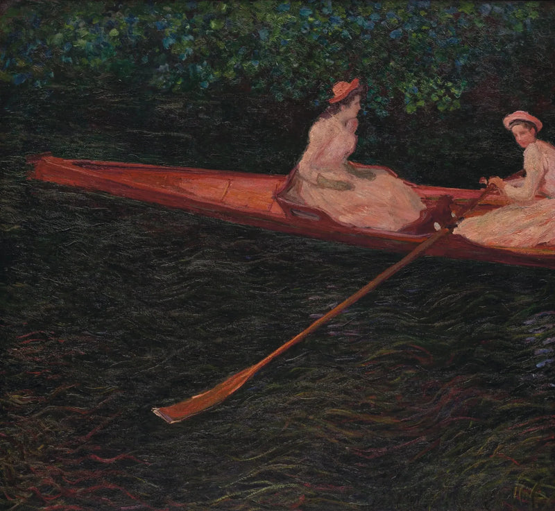 Kajakiem na Epte W1250 - Claude Monet