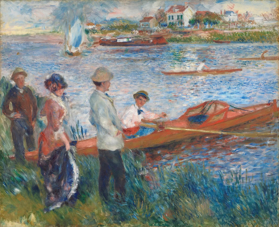Kapelusze w Chatou - Pierre-Auguste Renoir