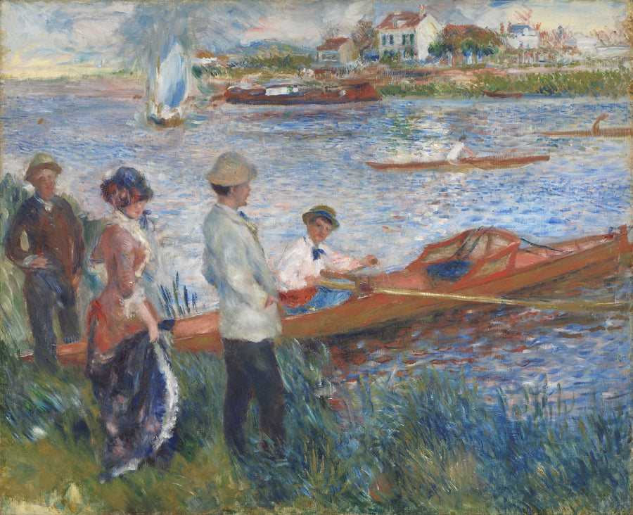 Kapelusze w Chatou - Pierre-Auguste Renoir