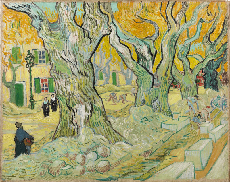 Robotnicy drogowi - Vincent van Gogh