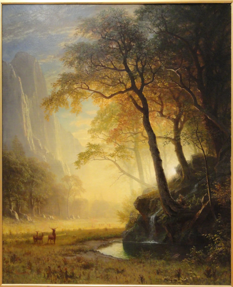 Kanion Hetch Hetchy - Albert Bierstadt