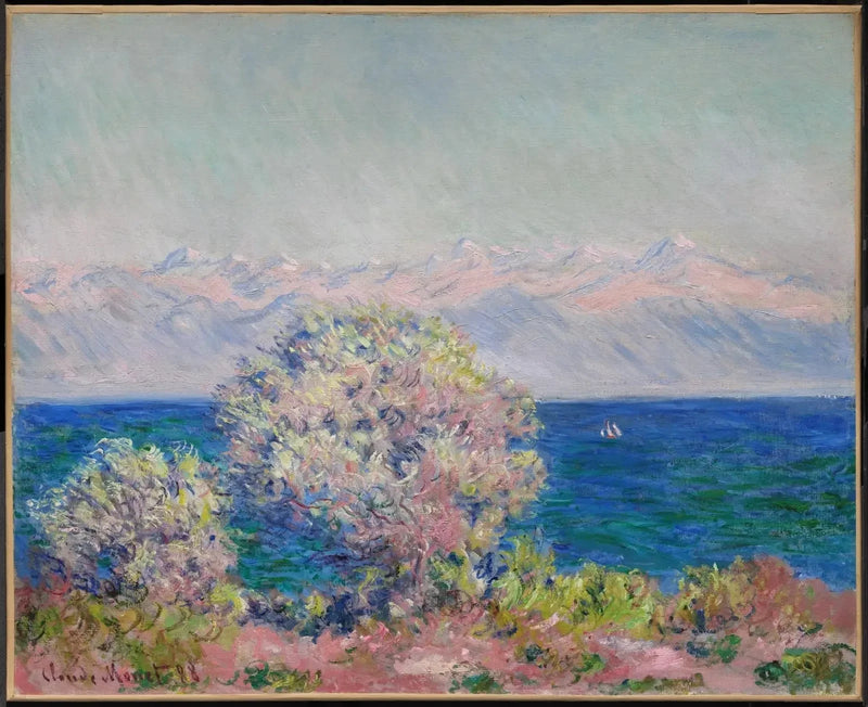 W Cap d'Antibes, przy wietrze mistralnym W1176 - Claude Monet