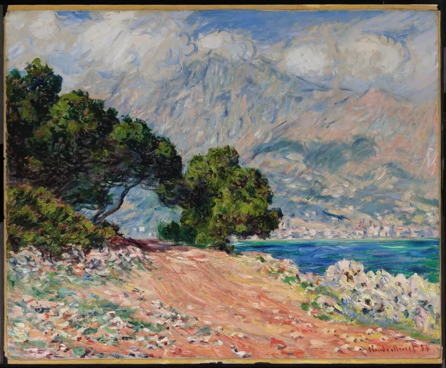 Cap Martin, niedaleko Menton W897 - Claude Monet