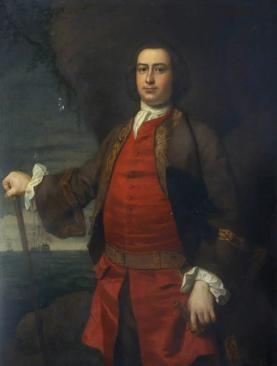 Kapitan Hugh Bonfoy (około 1720–1782) - Joshua Reynolds