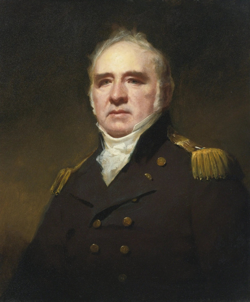 Kapitan James Forbes-Drummond, R.N., z Hawthornden - Henry Raeburn