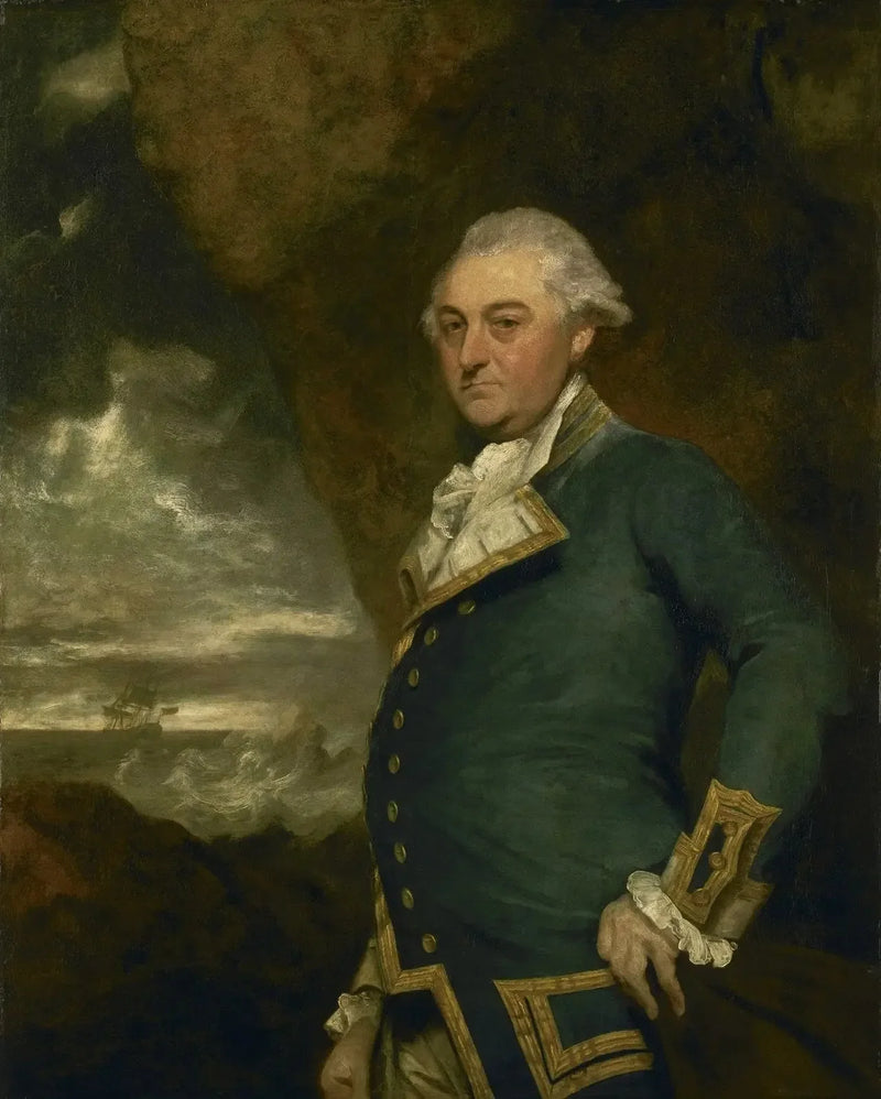 Kapitan John Gell, 1740-1805 - Joshua Reynolds